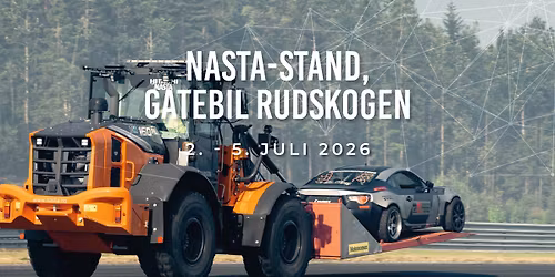 Nastas stand p\u00e5 Gatebil Rudskogen 2. - 5. juli