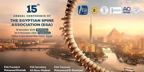 the 15th Annual conference of theEgyptian Spine Association ( ESA )