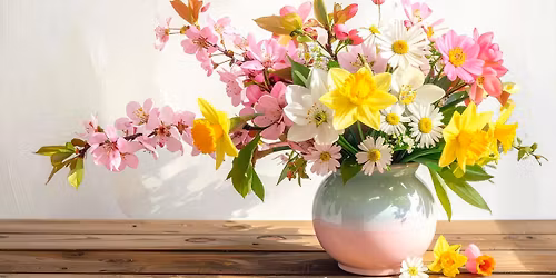 Flower Arranging with Caines Flowers