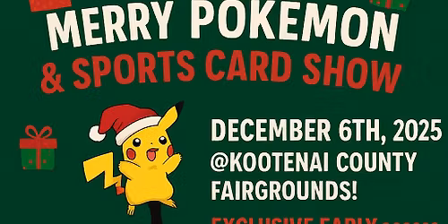 Merry Pokemon & Sports Card Show