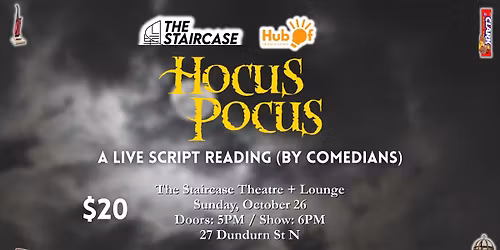 HOCUS POCUS - A Live Script Reading (By Comedians)