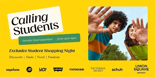 Student Shopping Night at Union Square