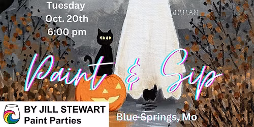 Ghost and Friends Paint Party