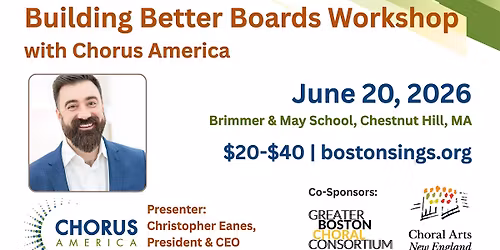Building Better Boards Workshop with Chorus America