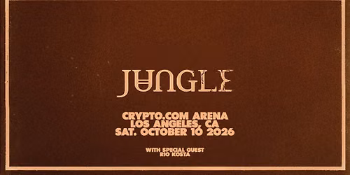 JUNGLE \u2013 World Tour 2026