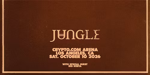 JUNGLE \u2013 World Tour 2026