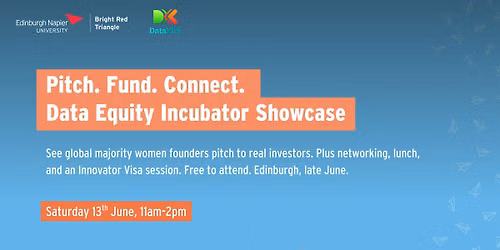 Pitch. Fund. Connect. | Data Equity Incubator Showcase