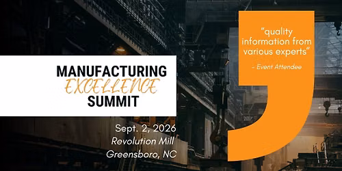 3rd Annual Manufacturing Excellence Summit