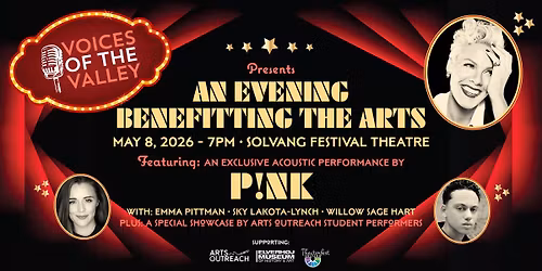 Voices of the Valley - An Evening Benefitting The Arts