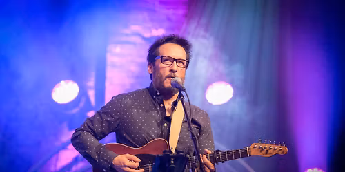 Corey Rae White at Together Farm's Burger Night