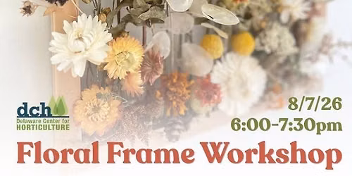 Create and Sip: Botanical Frame Workshop