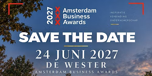 Uitreiking Amsterdam Business Awards 2027!