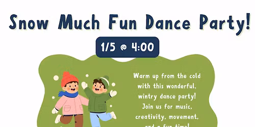 Snow Much Fun Dance Party