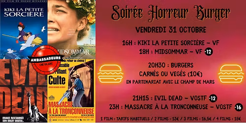Soir\u00e9e horreur burger