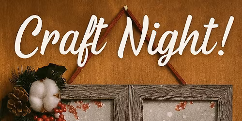 Craft Night: Winter\/Holiday Window Decoration