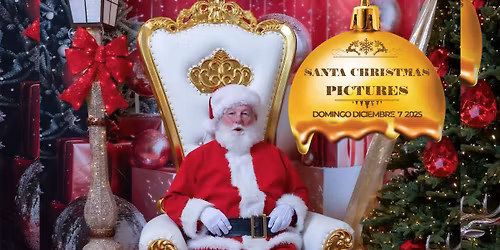 Annual  free Christmas Santa pictures at Tony Mendez Hair Salon
