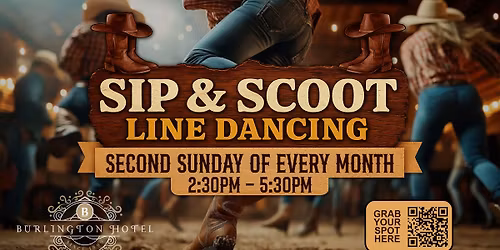 SIP & SCOOT LINE DANCING