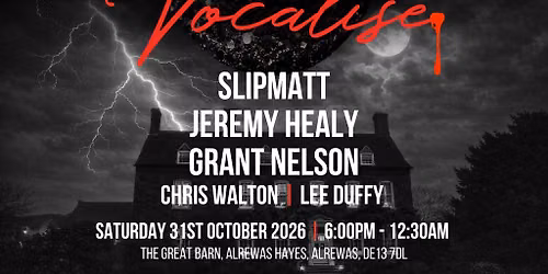 Vocalise Halloween Ft. Slipmatt \/\/ Jeremy Healy \/\/ Grant Nelson