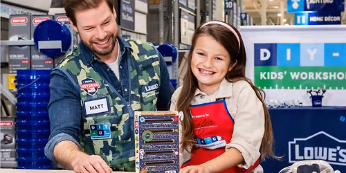 Build a Letter Box at Lowe's!