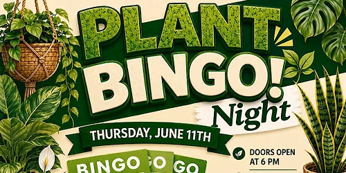 Plant Bingo Night