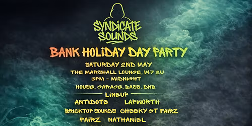 SYNDICATE SOUNDS @THE MARSHALL LOUNGE