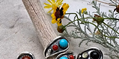 "Make It at Meltdown" Teardrop Wrap Ring