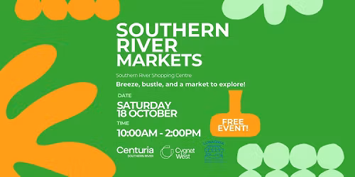 🛍️ Southern River Artisan Markets – A Day of Local Shopping & Family Fun! 🛍️
