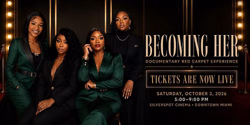 Becoming Her Red Carpet Premiere Experience