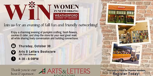 Fall in for WIN (Women in Networking)