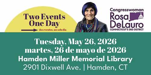 CONGRESWOMAN ROSA DELAURO'S COMMUNITY RESOURCE FAIR and PASSPORT DAY