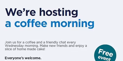 We're Hosting a Coffee Morning! 