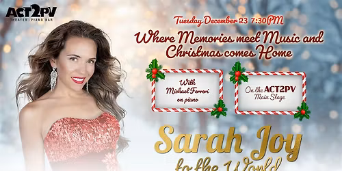 Sarah Joy to the World