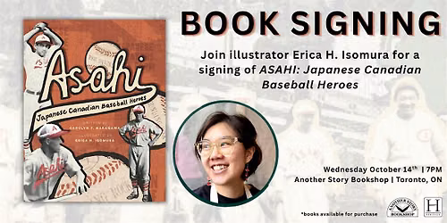 ASAHI: Japanese Canadian Baseball Heroes! Toronto book signing