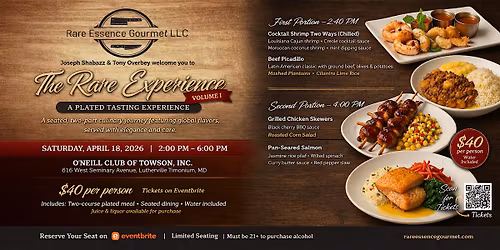 Rare Essence Gourmet Presents: The Rare Experience \u2013 Volume I