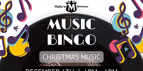 MUSIC BINGO at Mully's