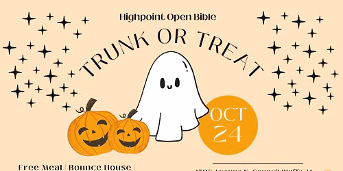 Annual Trunk Or Treat