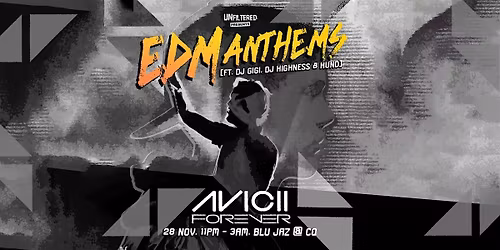 EDM Anthems: Avicii Tribute by UnfilteredPresents (28 November 2025,Friday)