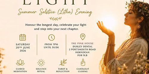 Height of the light - solstice evening