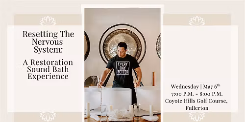 Resetting The Nervous System: A Restoration Sound Bath Experience