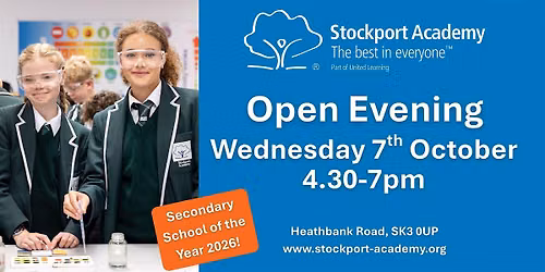 Stockport Academy Open Evening