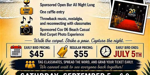 Cox HS 20 Year Reunion: Class of 2006