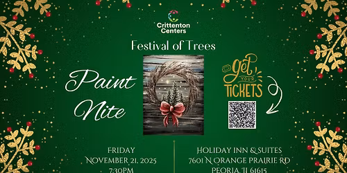 Peoria's Festival of Trees - Paint Nite