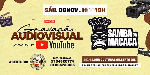 AUDIOVISUAL SAMBA DA MACACA