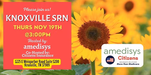KNOX SRN NOVEMBER MEETING AT AMEDYSIS ON NOV 19TH