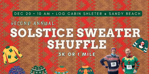 Solstice Sweater Shuffle | 5k and 1 mile race