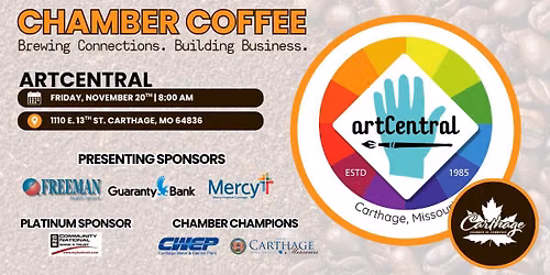 Chamber Coffee - Hosted by: artCentral
