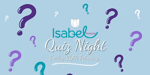 Quiz Night to support Isabel Hospice