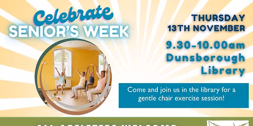 Seniors Week Chair Fitness @ Dunsborough Library