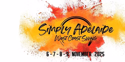 Simply Adelaide West Coast Swing 2025 **WSDC Event**