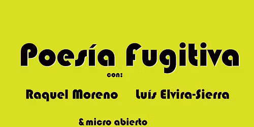 Poes\u00eda Fugitiva